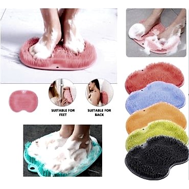 Vantuzlu Banyo Sırt Fırçası ve Masaj Matı