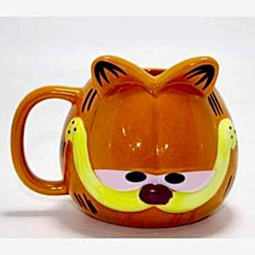 3D Garfield Tasarımı Porselen Kupa Bardak