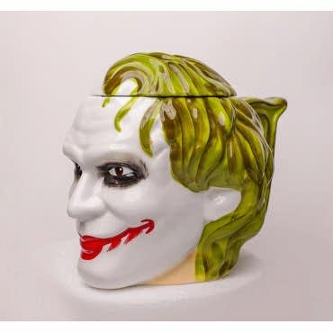 3D Kapaklı Joker Tasarımlı Porselen Kupa Bardak