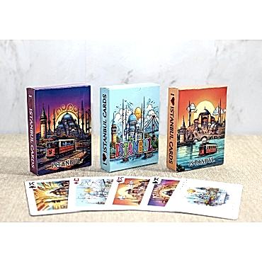 İstanbul Temalı İskambil Oyun Kartı 