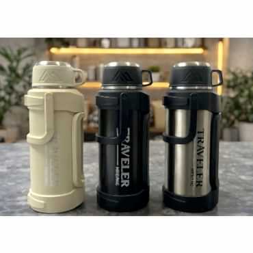 1200 ml Çift Katmanlı Vakumlu Paslanmaz Çelik Termos 