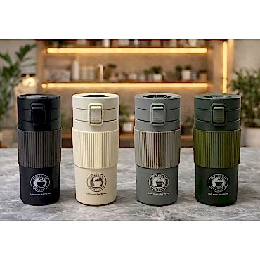 500 ml Paslanmaz Çelik Dereceli Termos Mug Bardak