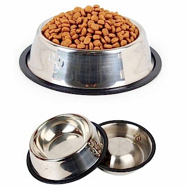 Paslanmaz Çelik Metal Mama Kabı 15 cm.