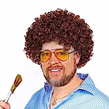 Bob Ross Bonus Peruk