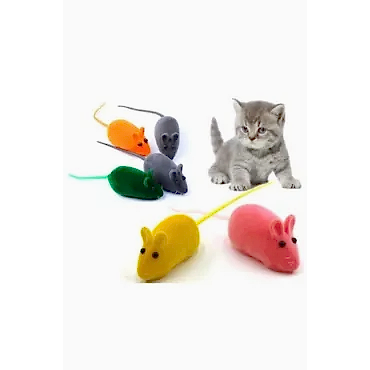 Kedi Eğitim Oyun Faresi 4 Adet
