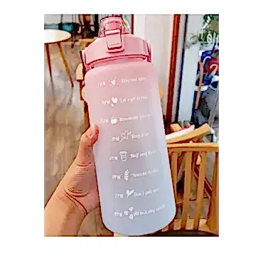 Günlük Motivasyon Su Matarası 2 Litre