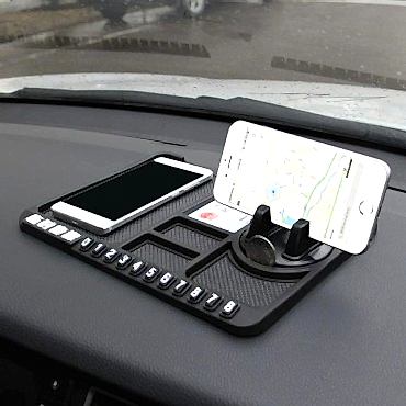 Çok Fonksiyonlu Araç İçi Telefon Tutucu