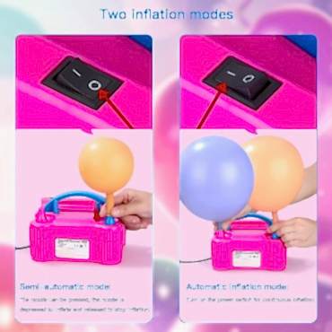 Elektrikli Balon Şişirme Makinesi