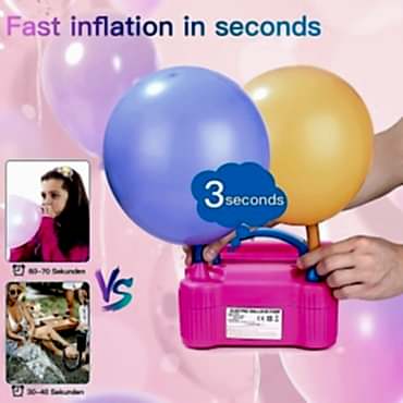 Elektrikli Balon Şişirme Makinesi