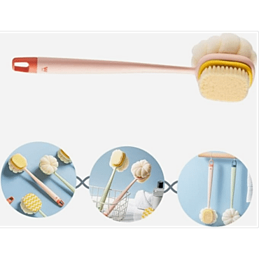 Çift Taraflı Banyo Duş Fırçası