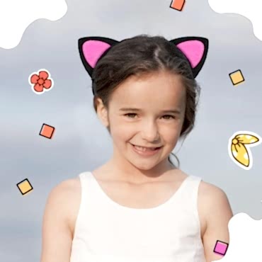 Sevimli Kedi Kulak Pofuduk Kedi Taç Şeker Pembe
