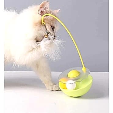 Zilli Kedi Otlu Hacıyatmaz Oyuncağı 