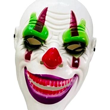 Psikopat Palyaço Temalı Joker Maskesi 