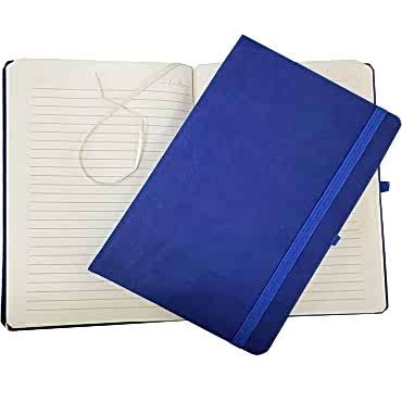 Mavi Renk Termo Deri Defter