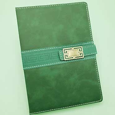 Tarihsiz Ajanda Defter Yeşil Renk 