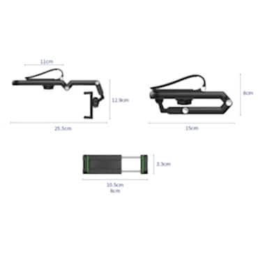 1080° Dönebilen Çok Fonksiyonlu Telefon Tutucu 