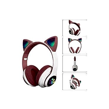 Kedi Figürlü Bluetooth Kulaklık