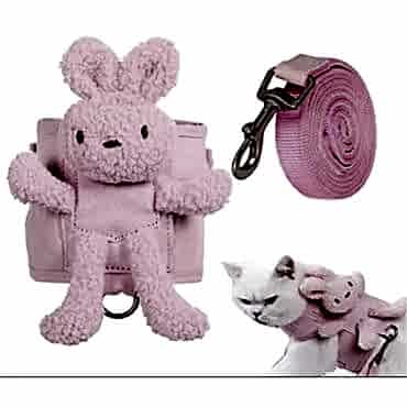 Evcil Hayvan Peluş Ayıcıklı Göğüs Gezdirme Tasması Set 