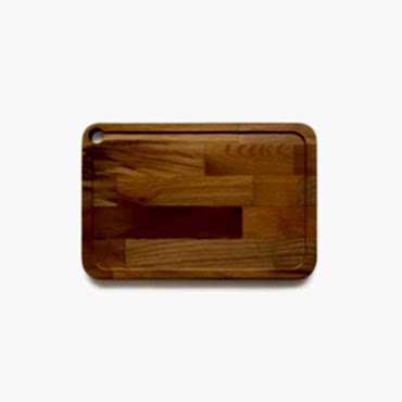 Ahşap Paslanmaz Çelik Kesim Ve Sunum Tahtası 