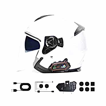 Y20 Max Kablosuz Motosiklet Kask Intercom