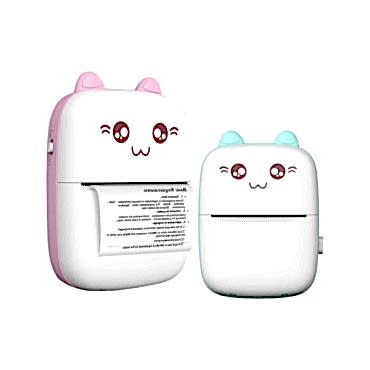 Sevimli Mini Taşınabilir Yazıcı Printer