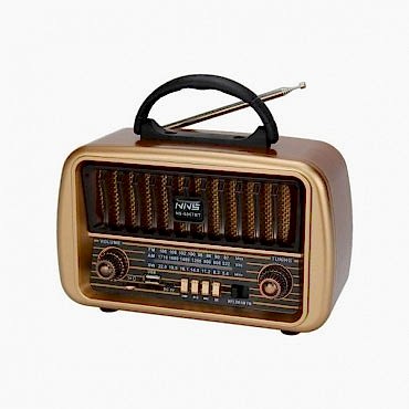 Klasik Taşınabilir Model Nostaljik Radyo 