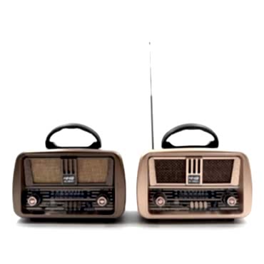 Klasik Taşınabilir Model Nostaljik Radyo 