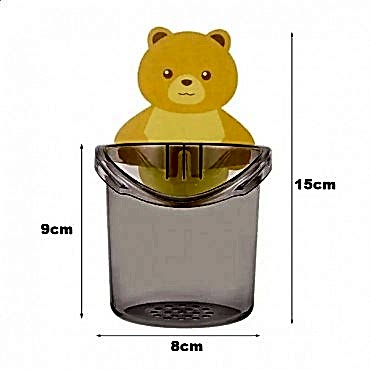 Ayı Figürlü Plastik Organizer 