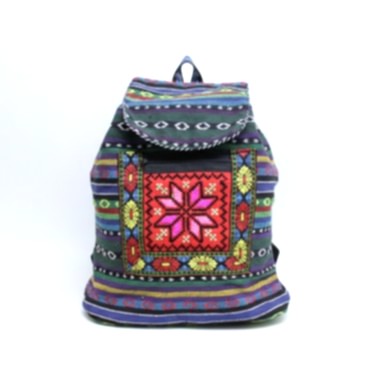 Kilim Desenli Sırt Çantası 
