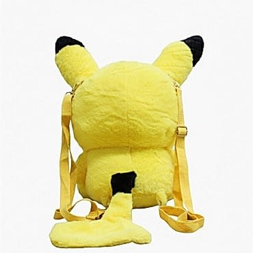 Sevimli Peluş Pikachu Sırt Çantası 