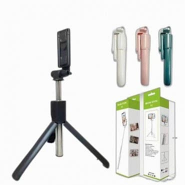 Uzaktan Kumandalı Tripod Özellikli Selfie Çubuğu 