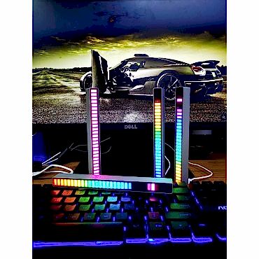 RGB Sese Duyarlı Taşınabilir Ekolayzer LED Çubuk 