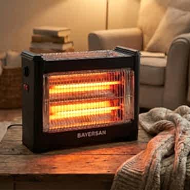 Şömine Tipi Isıtıcı Soba 1800W