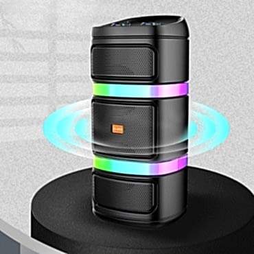 Kablosuz Mikrofonlu Hoparlör - Party Box Speaker 