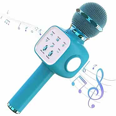 Eğlenceli Karaoke Mikrofonu - Çocuklar İçin 