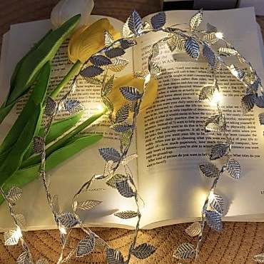 3 Metre Yaldızlı Gümüş LED Işık 