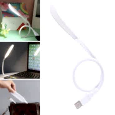 Kompakt USB Beyaz 14 Ledli 3 Kademeli Dokunmatik Okuma Lambası 