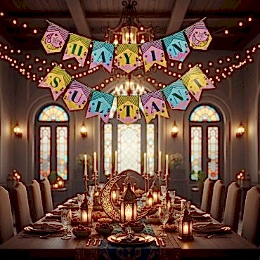 Ramazan Banner Süs - 11 Ayın Sultanı 