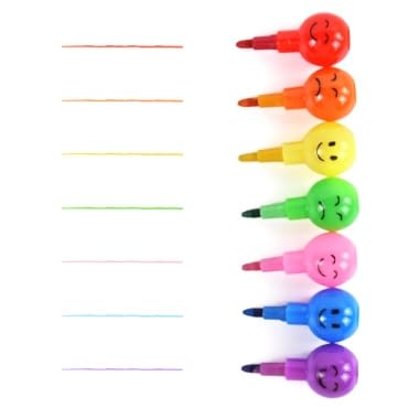 4'lü Emojili Yumurtlayan Boya Kalemi Seti 
