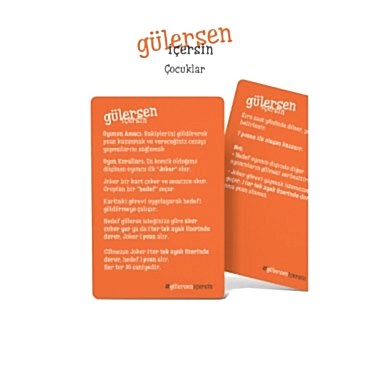 Gülersen İçersin Çocuklar - Eğlenceli Kart Oyunu