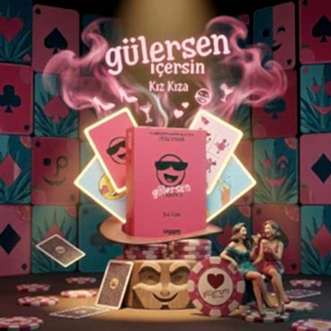 Gülersen İçersin Kız Kıza - Eğlenceli Kart Oyunu