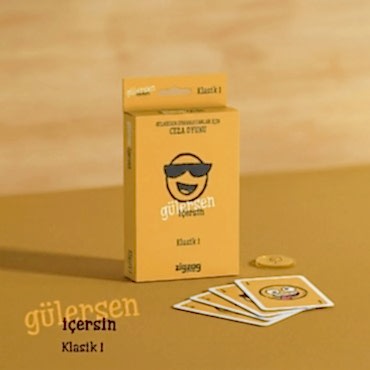 Gülersen İçersin Klasik 1 - Eğlenceli Kart Oyunu