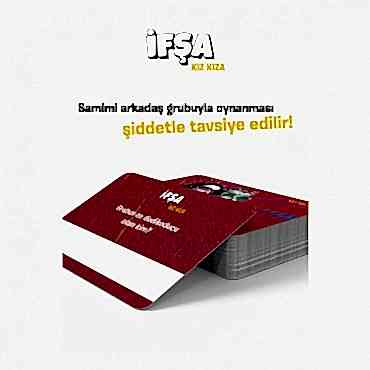 İfşa Kız Kıza Eğlenceli Kart Oyunu