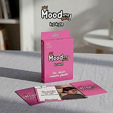 Mini Mooduna Göre Kız Kıza - Eğlenceli Kart Oyunu