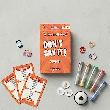 Yasaklı Kelime Oyunu Don't Say It! Z Kuşağı - Eğlenceli Kart Oyunu