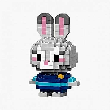 Zootropolis Judy Hopps Mini Tavşan Lego Figürü 