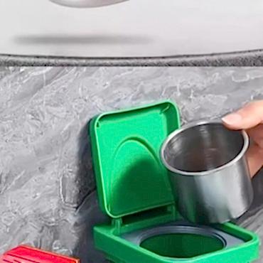 Çöp Kutusu Tasarımlı Duvar Küllüğü 