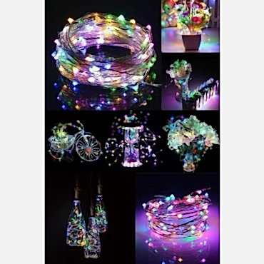 3 Metre RGB Pilli Peri Led 