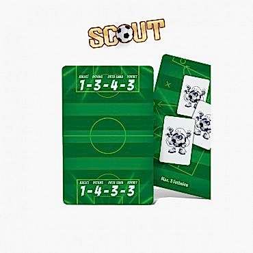Mini Scout - En İyi Teknik Direktör Sen Misin? Eğlenceli Kart Oyunu